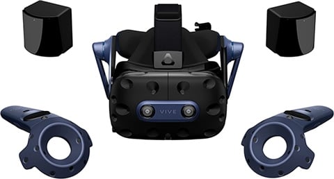 HTC Vive Pro 2 Full Kit (Headset/LinkBox/2x2.0